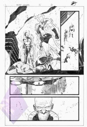Secret Avengers Issue 36 Page 10 by Matteo Scalera