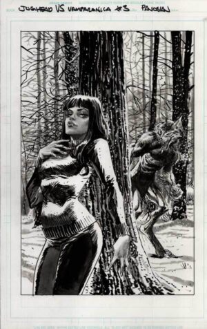 Jughead Vs. Vamparonica #3 Cover by Dan Panosian