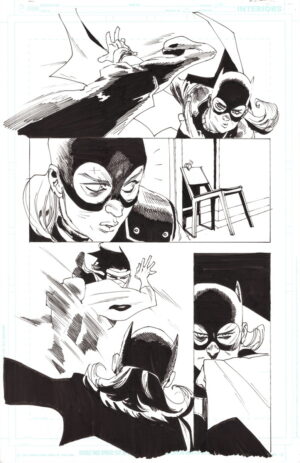 Batgirl #3 Page 7 by Rafael Albuquerque