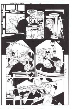 Domino: Perfect Weapon (Part 2) #2 p.20 by Brian Stelfreeze