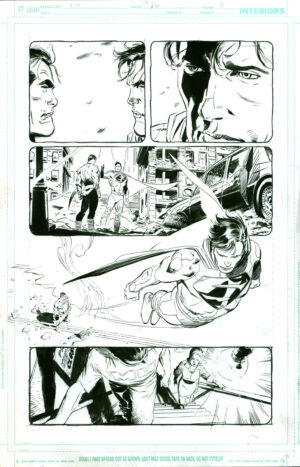 Convergence Superman #1 Page 11 by Lee Weeks