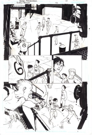 Robin/Spoiler Special #1 Page 6 by Rafael Albuquerque