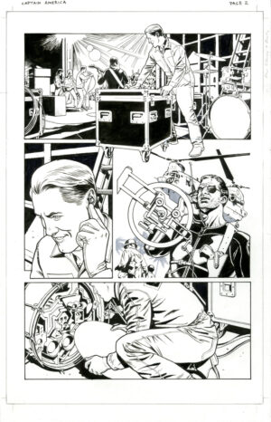 Captain America #701 p.13 by JG Jones