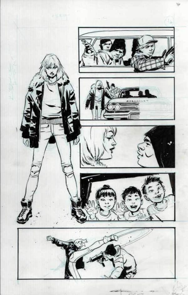 Deathstroke #10 p.16 by Cary Nord