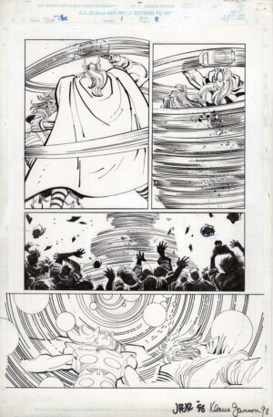 Thor Issue 1 pg.8 by Romita Jr. and Janson