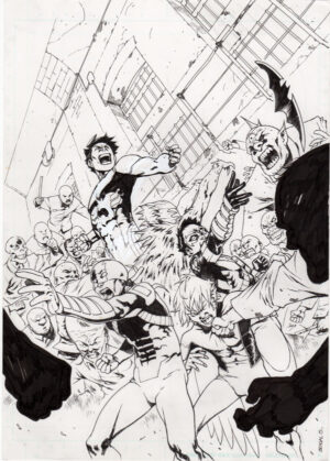 Teen Titans #11 Cover by Bengal