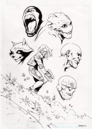 Guardians of the Galaxy #1 Var by Bengal