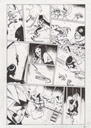 Batgirl #44 p.13 by Bengal