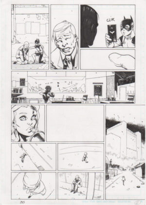 Batgirl Annual #3 p.02 by Bengal