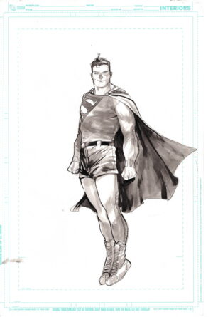 Superman Pinup by Rafael Albuquerque