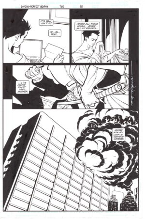 Domino: Perfect Weapon (Part 2) #2 p.22 by Brian Stelfreeze