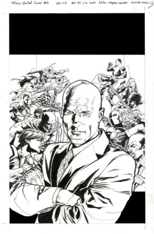 Villains United #6 Cover by JG Jones