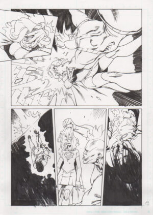 Adv of Supergirl #2 p.19 by Bengal