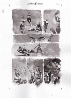 All-New Hawkeye #5 p.12 by Ramon Perez