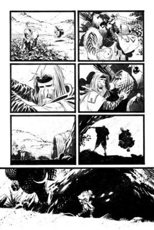 Black Science Issue 17 page 15 by Matteo Scalera