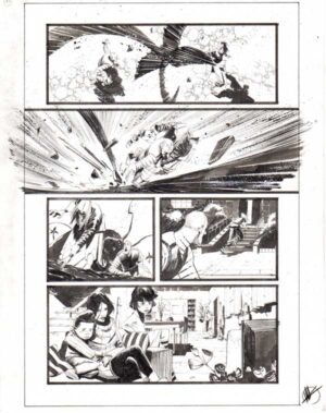 Black Science Issue 18 page 17 by Matteo Scalera