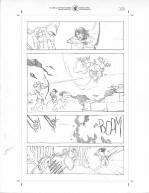 All-New Hawkeye #1 Page 16 by Ramon Perez