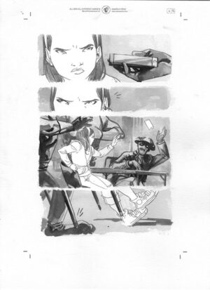 All-New Hawkeye #6 Page 2 by Ramon Perez