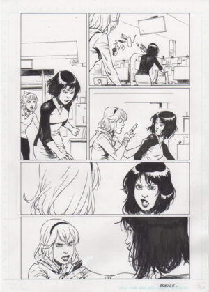 Spider-Gwen #8 p.04 by Bengal