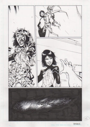 Spider-Gwen #8 p.19 by Bengal