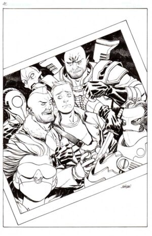 Starlord #2 Cover by Dave Johnson