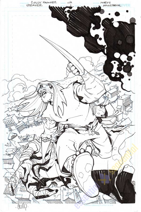 Strayer #1 Var Cover by Cully Hamner