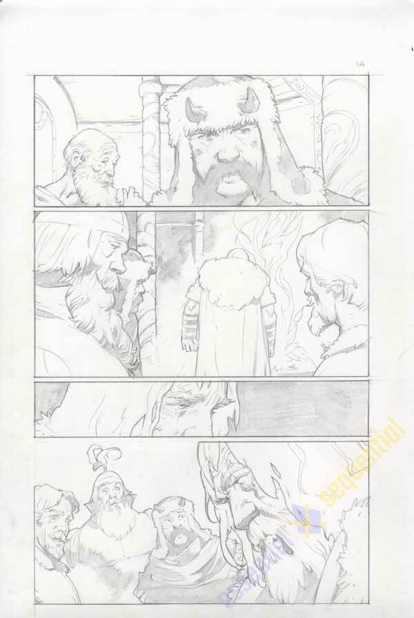 Trial of Thor #32 p.14 by Cary Nord