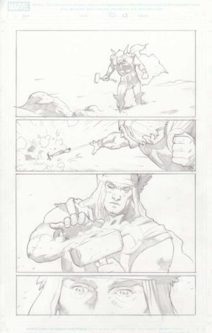Trial of Thor #32 p.23 by Cary Nord