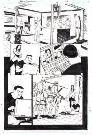 Blue Beetle #11 Page 9 by Rafael Albuquerque