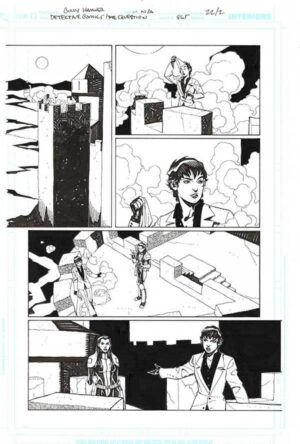 Detective Comics: The Question #865 Page 2 by Cully Hamner