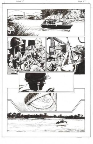 Before Watchmen: Comedian #4 p.17 by JG Jones