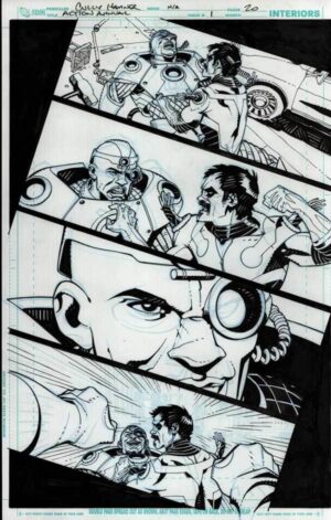 Action Comics #1 p.20 by Cully Hamner