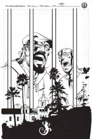 Archer & Armstrong #20 Cover by Shawn Crystal