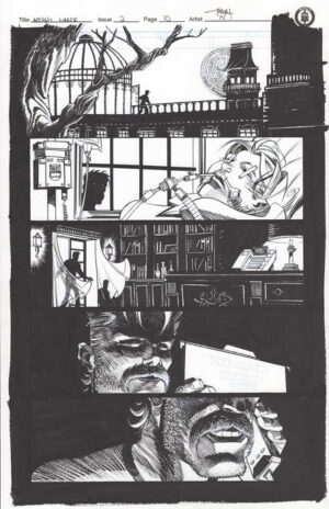 Arkham Manor Issue 2 p.10 by Shawn Crystal