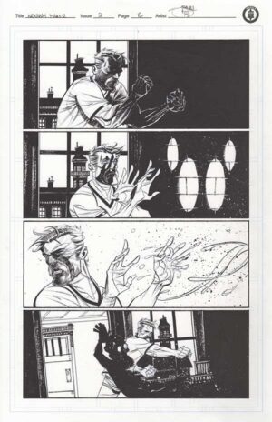 Arkham Manor Issue 2 p.16 by Shawn Crystal