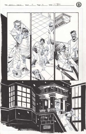 Arkham Manor Issue 4 p.14 by Shawn Crystal