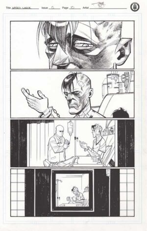 Arkham Manor Issue 6 p.10 by Shawn Crystal