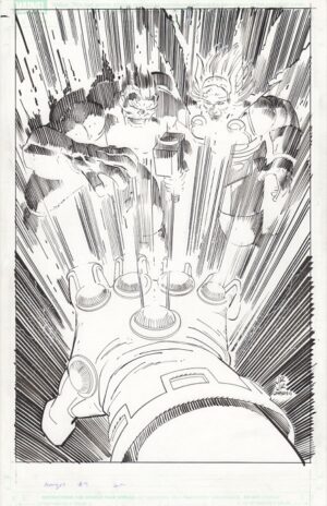 Avengers #9 Cover by Romita Jr. & Janson