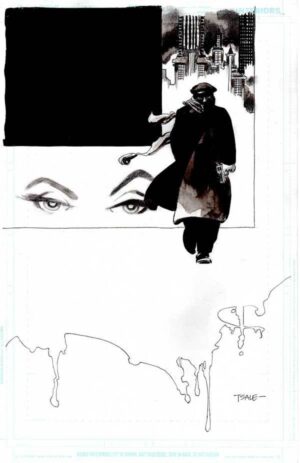 2017 Sketchbook Cover by Tim Sale