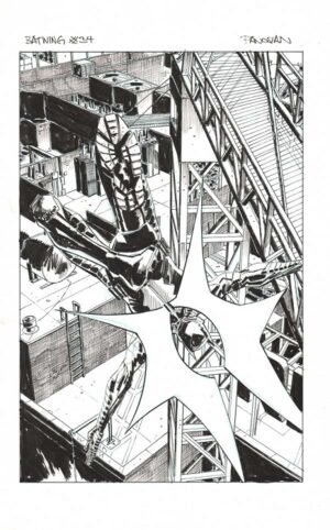 Batwing #34 Cover by Dan Panosian