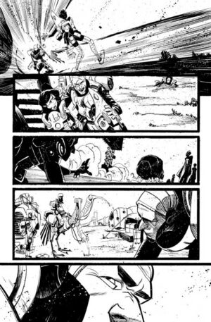 Black Science Issue 5 Pages 13 by Matteo Scalera