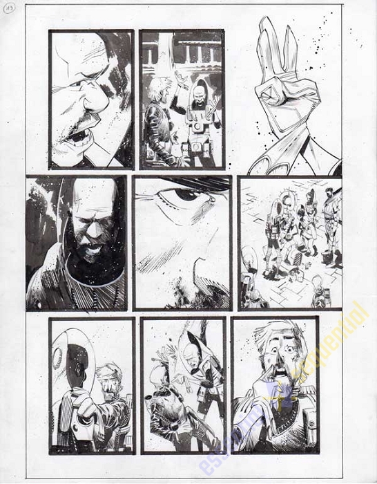 Black Science Issue 14 page 19 by Matteo Scalera
