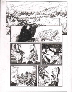 Black Science #8 p.10 by Matteo Scalera