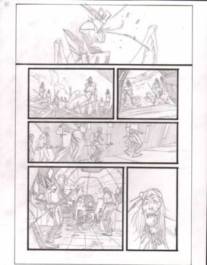 Black Science #8 p.16 by Matteo Scalera