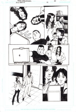 Blue Beetle #10 Page 4 by Rafael Albuquerque