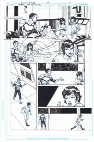 Batman and the Signal #2 p.10 by Cully Hamner