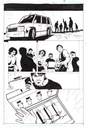 Blue Beetle #34 Page 16 by Rafael Albuquerque