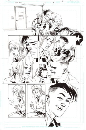 Batgirl #1 Page 6 by Rafael Albuquerque