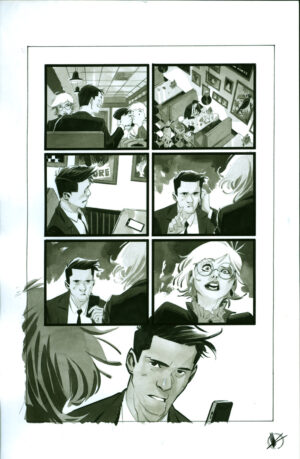 Batman: WKP: Harley Quinn #3 p.05 by Matteo Scalera