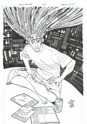 Top Cow Pin Up by Cully Hamner